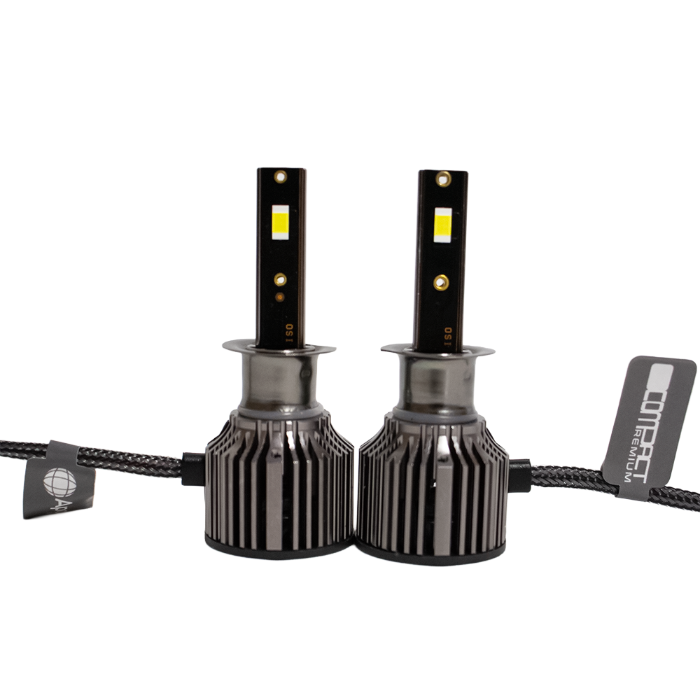 H1 Led Compact Premium 20.000 Lúmens 6000k (par) - Imagem 4