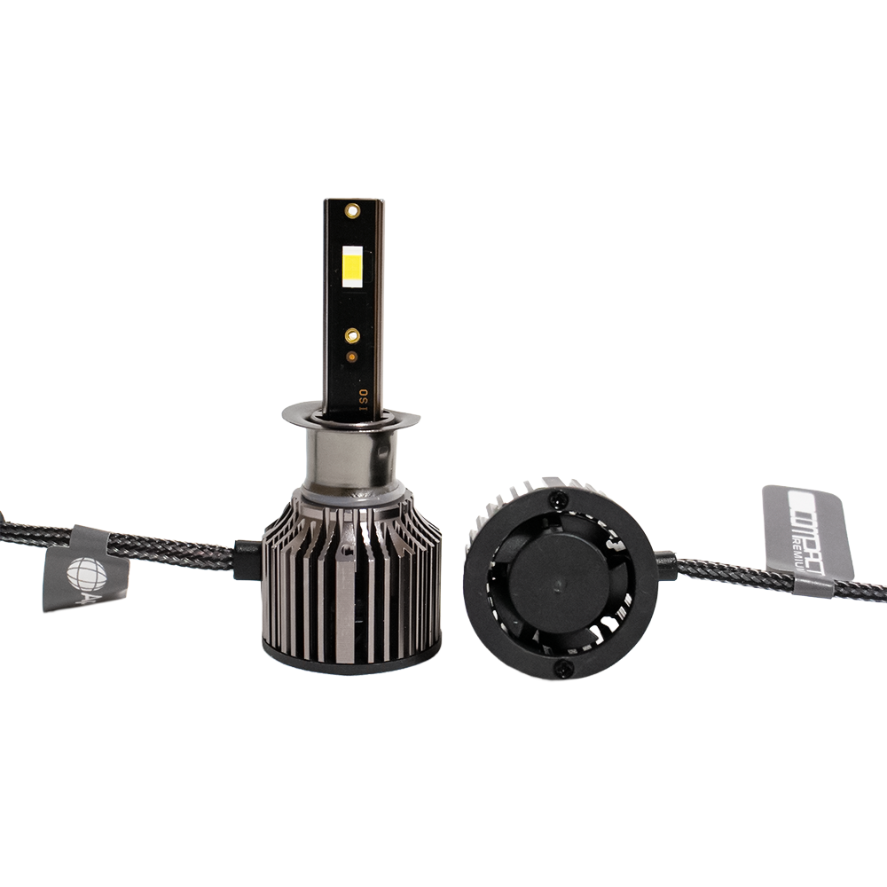 H1 Led Compact Premium 20.000 Lúmens 6000k (par) - Imagem 3