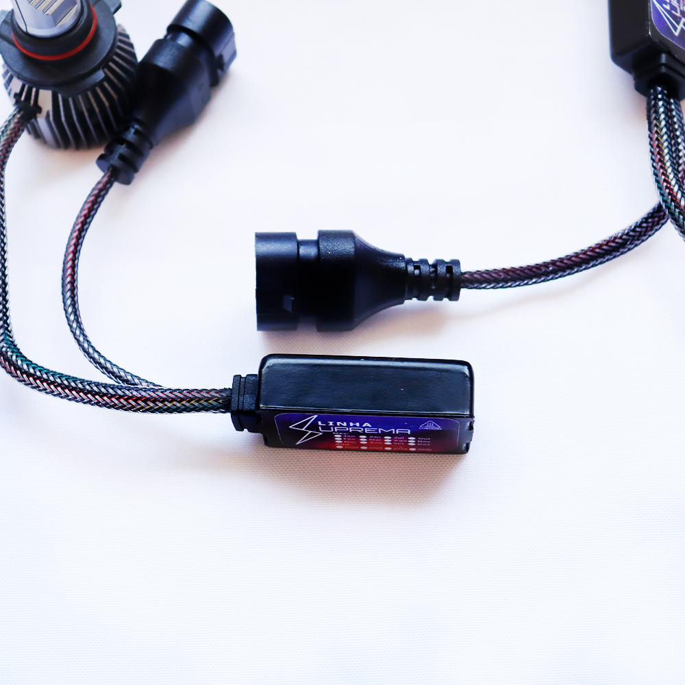 H8/h9/h11/h16-2 Led Suprema 50.000 Lúmens 5000k (par) - Imagem 4