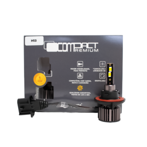 H13 Led Compact Premium 20.000 Lumens 6000k (par)