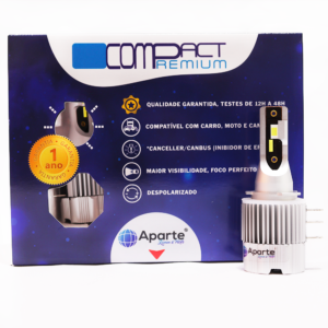 H15 Led Compact Premium 12.000 Lumens 6000k (par)