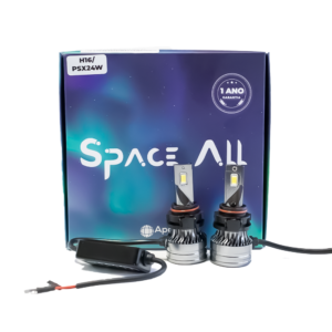 H16/psx24w Led Space All 25.000 Lúmens 6000k (par)