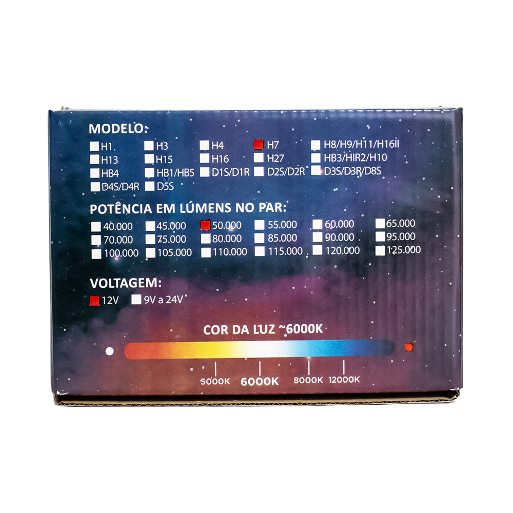 H7 Led Suprema Smart Light 70.000 Lúmens (par) - Imagem 6