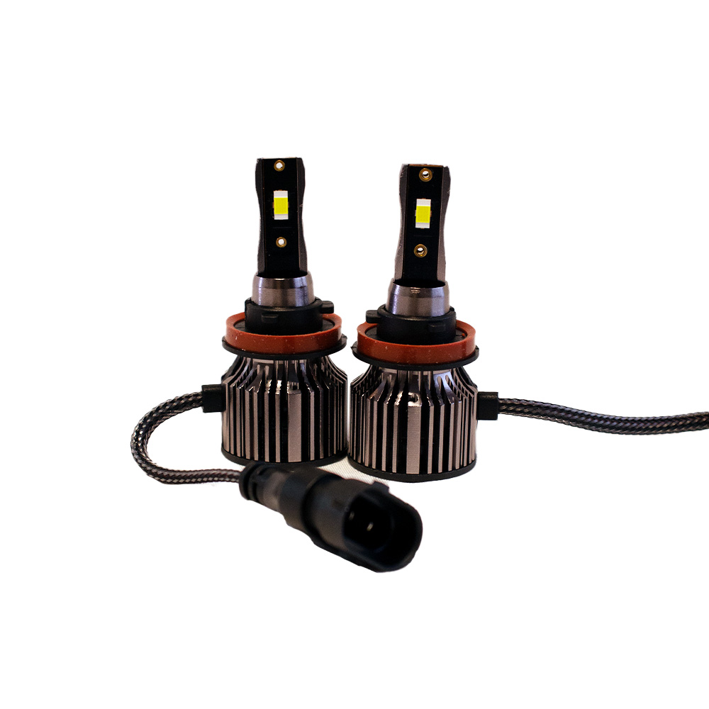 H8/h9/h11/h16-2 Led Compact Premium 20.000 Lumens 6000k(par) - Imagem 4