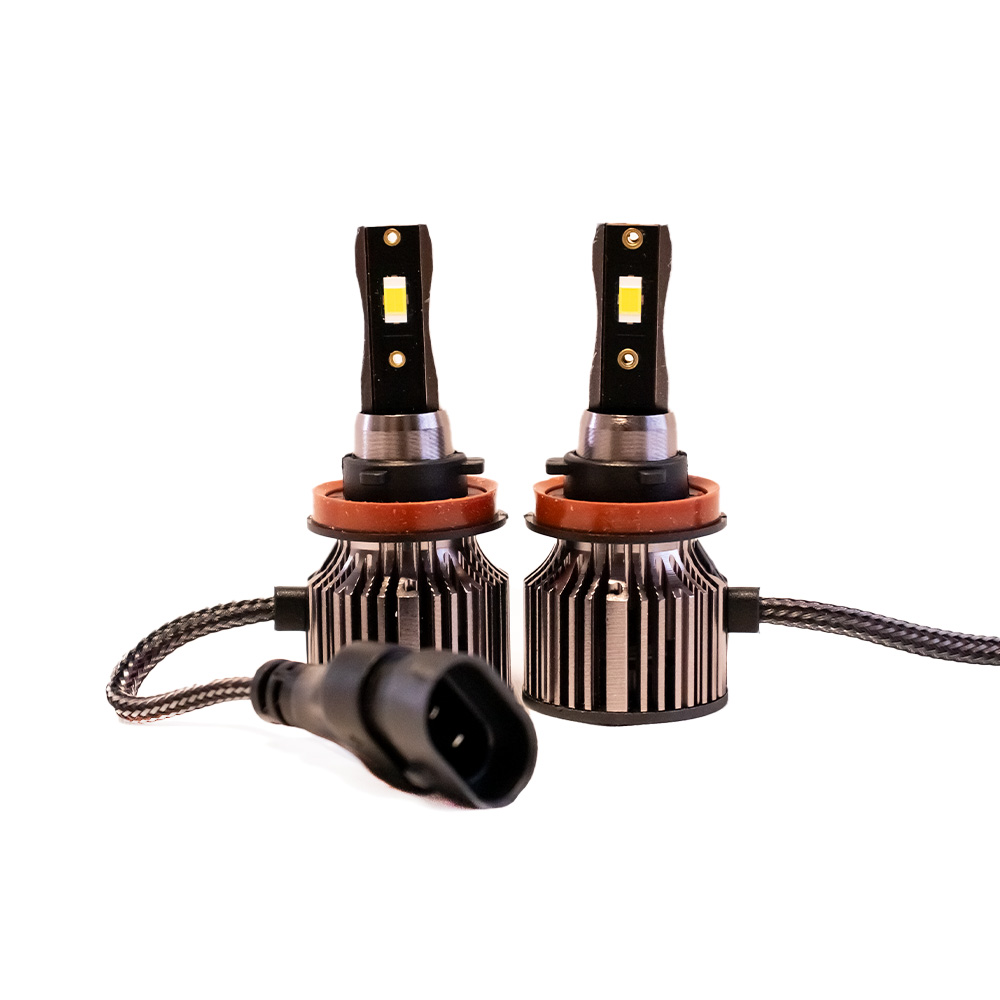 H8/h9/h11/h16-2 Led Compact Premium 20.000 Lumens 6000k(par) - Imagem 6