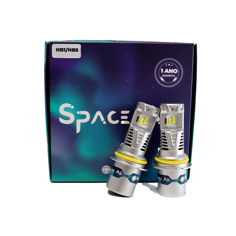 Hb1/hb5 Led Space All 30.000 Lúmens 6000k (par)
